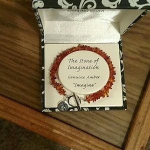 Amber bracelet "Imagine"